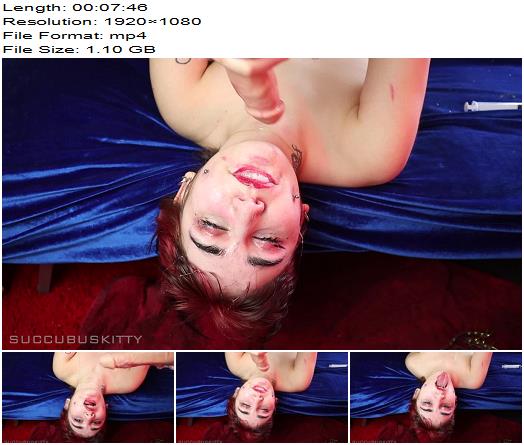 DominatrixVera  Vera Violette  Messy Upside Down Spit BJ preview