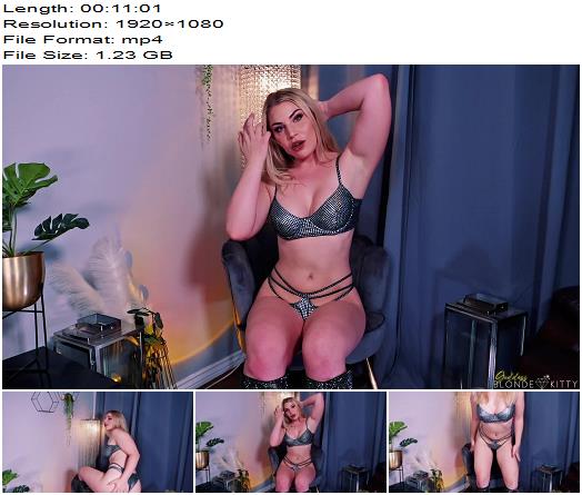 Goddess Blonde Kitty  Locked And Teased preview