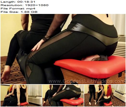 Goddess Lilith  Goddess D  Miss Adah Vonn  SMOTHER BENCH Facesitting Game Musical Chairs preview