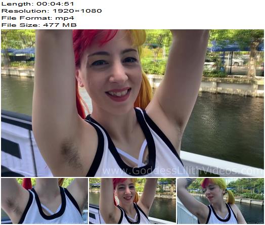 Goddess Lilith Hairy Armpit Worship In Miami preview
