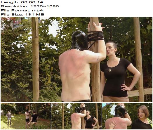 Governess Ely and Mistress Evilyne  Whipped in the sun 1 preview