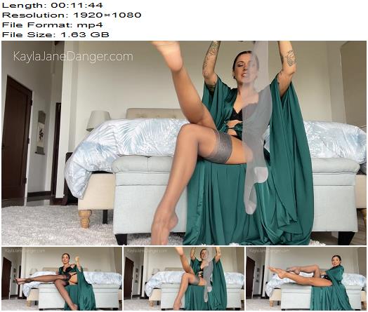 KaylaJaneDanger  A Lesson in Hosiery Part 1 preview