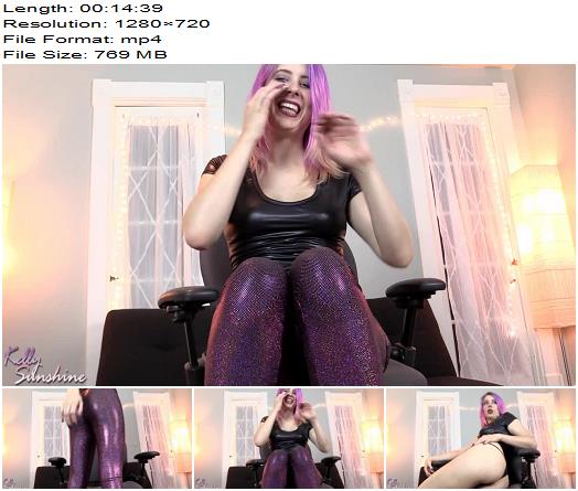 Kelly Sunshine  Under Control of Shiny Leggings preview