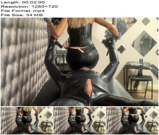 Lady Dark Angel UK  Facesitting And Rubbing My Lycra Clad Bottom All Over The Slaves Face preview