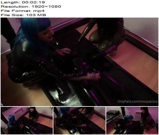 Miss Patricia Patricia Blackpeony and Miss Bliss Double Domme Vacbed Play preview