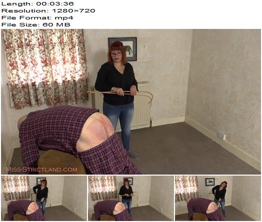 Miss Strictland Black top cane preview