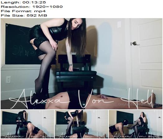 Alexxa Von Hell  Leather boots wolfords and foot Domme for my naughty pervs preview