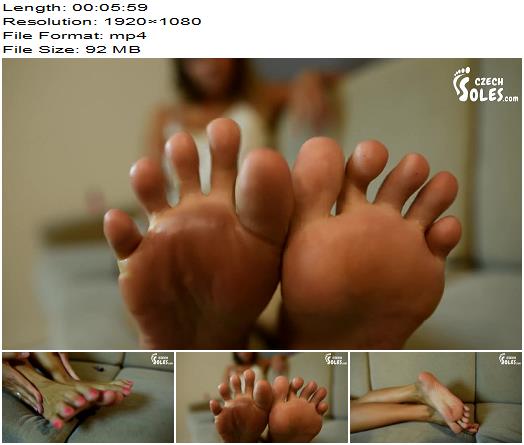 Czech Soles  Foot Teasing And Creaming Feet POV preview