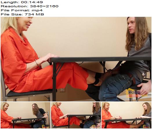 Erica Lauren  Conjugal FootJob with MILF Prisoner preview
