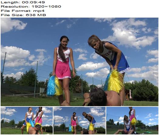 Femdom Austria  Cheerleader Trampling Fun preview