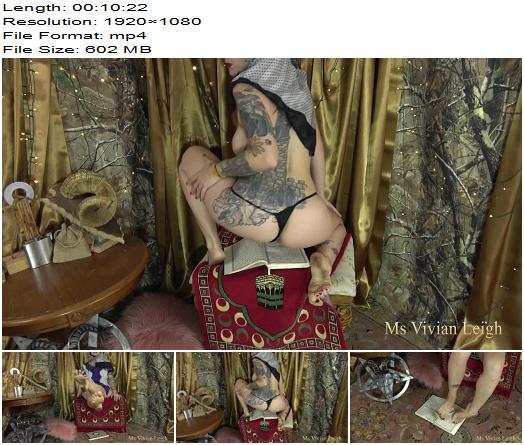 Goddess Vivian Leigh StepMommy makes you lick your cum off the quran MOBILE FORMAT preview