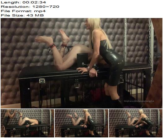 Lady Dark Angel UK  Tickling In Rather A Compromised Position preview