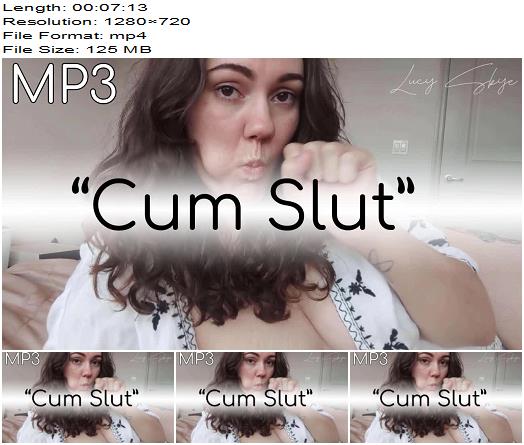 Lucy Skye  Cum Slut  AUDIO ONLY preview