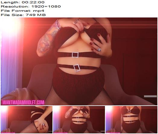 Madam Violet Worship Wank preview