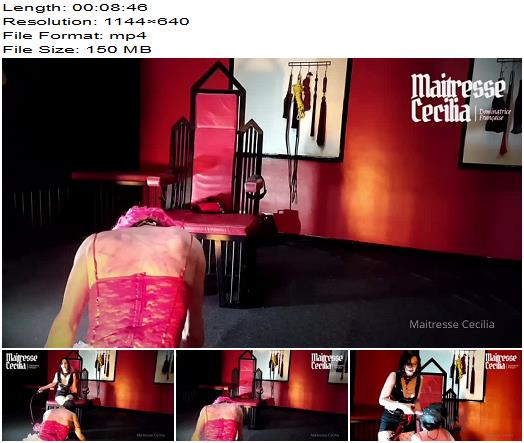 Maitresse Cecilia My Sissys Fate Clip In French preview
