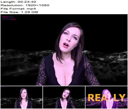 Miss Alika White Sniff And Give In To Real Blackmail preview