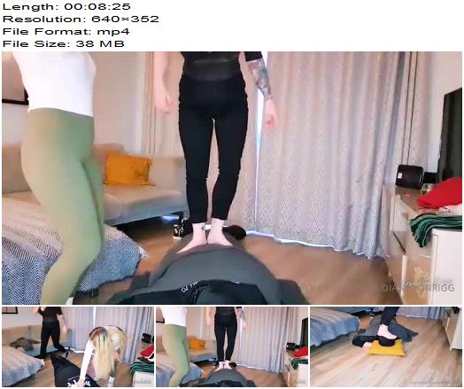 Miss Diana  Me And Goddess Jewels Trample This Little Bitch Into Submission  Diana Von Rigg preview