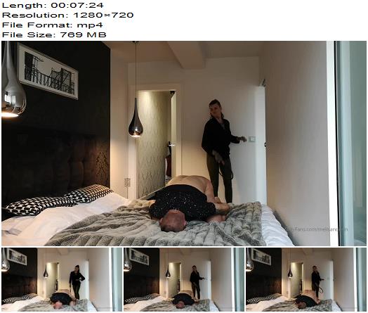 Miss Melisande Sin  Long Single Tail Whipping Scene From This Morning  Sin Sisters preview