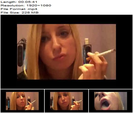 SophieShox Up Close Sexy Smoking preview