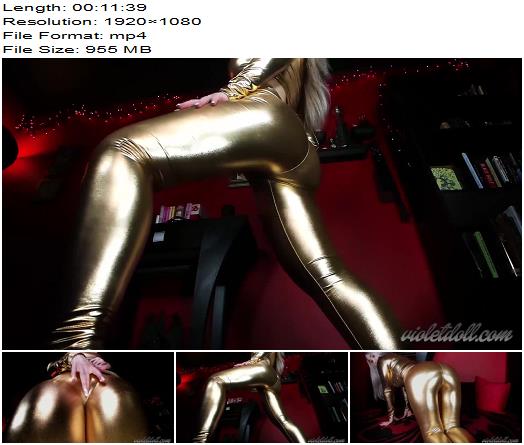 Violet Doll  Worship My Golden Pussy preview