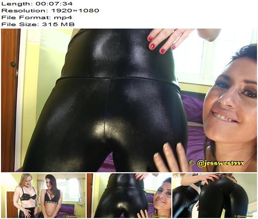 Whores Are Us  Wanking Over Wetlook Leggins preview