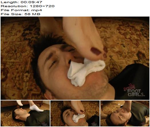 Bratty Foot Girls Jamies After Jogging Foot Slave preview