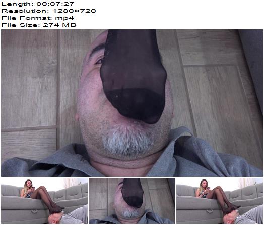 Foxy Footdom and Trampling  CECILIA  Strict Bratty StepDaughter  EXTREME Foot Domination Footsmother And Facebusting In Pantyhose preview