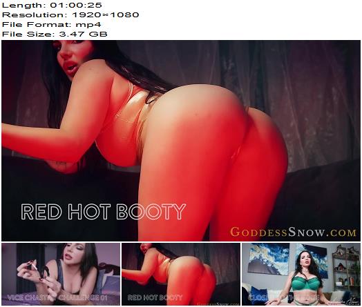 Goddess Alexandra Snow  2021 Chastity Tease Compilation preview