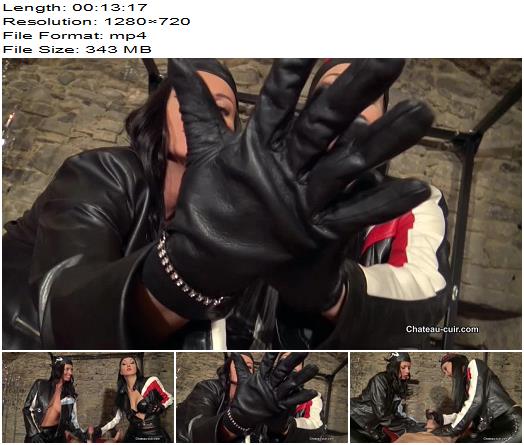 Kinky Leather Clips  Fetish Liza and Vicky Love  Jerked Off By Leatherclad Biker Girls preview