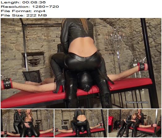 Kinky Leather Clips  Princess Nikki  Christina Ventura  Double Leather Pants Smother Part 2 preview