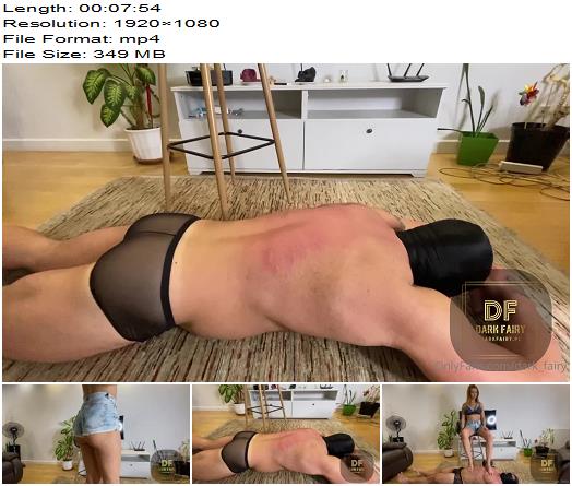 Lady Dark Fairy Let Me Dry And Clean My Shoes On Your Body preview