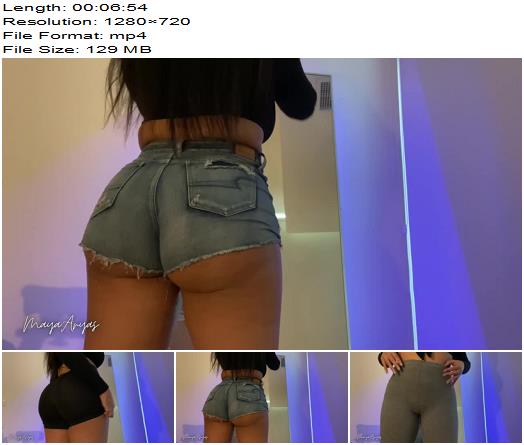MayaAryas  Booty Shorts Try On Haul preview