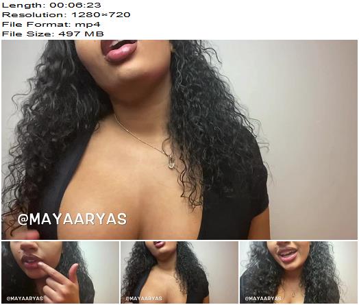 MayaAryas  Juicy Lips Tease preview