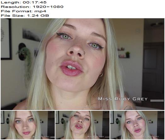 Miss Ruby Grey Staring Contest With A Twist preview