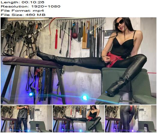 Mistress Gaia Lets Raise The Level Strapon Pegging Italian lang preview