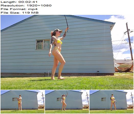 Mistress Nicci  Watch Me Practice Whip Cracking preview