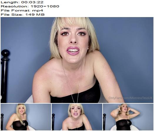 Mistress Tess  Testing the depths of your worship preview