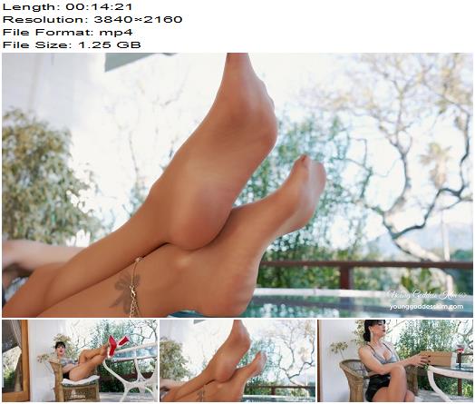 Young Goddess Kim  Being YGKs footbitch  Nylon Feet  Stiletto Service preview