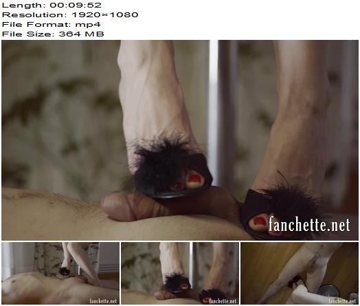 Chronicles of Mlle Fanchette  Les mules marabou preview