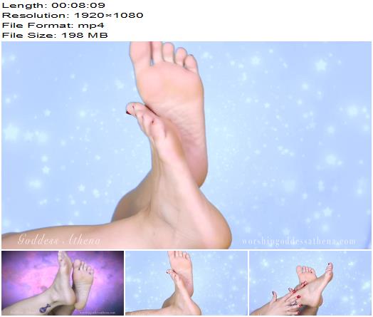 Goddess Athena  Heaven For Foot Boy preview