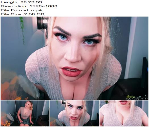 Goddess Blonde Kitty  Shrinking Your Ego preview