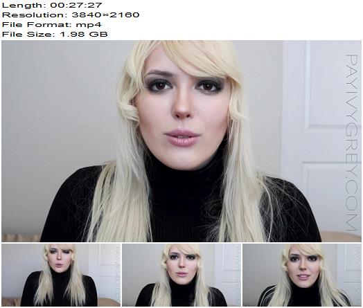 Goddess Ivy Grey PERMANENT PSYCHOSEXUAL ENSLAVEMENT preview