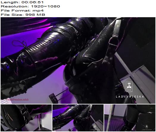 Lady Valeska  Silent Heavy Rubber Strap On Fucking preview