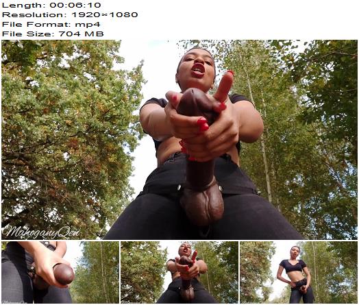 MahoganyQen  Take My Veiny BBC In The Woods preview