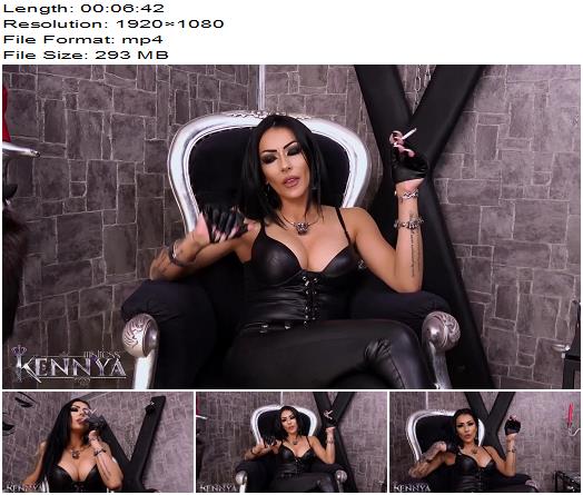 Mistress Kennya  Hot Smoking Leather Tease preview