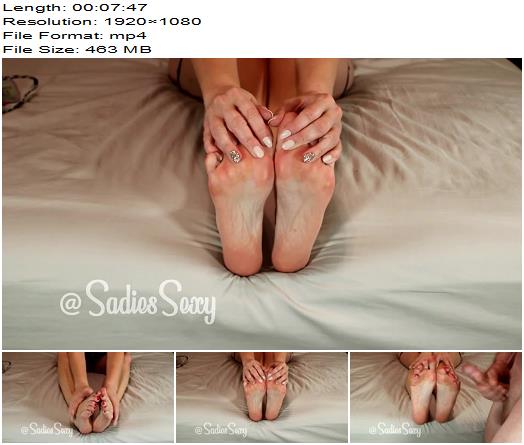 SadiesSexySecret  Foot JOI POV Cum Covered Feet preview
