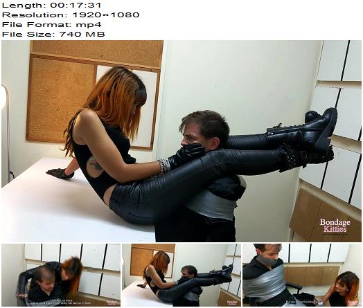 Bondage Kitties  Tenjou  Police Officer Tied Up and Hand In Mouth By Sexy Criminal preview