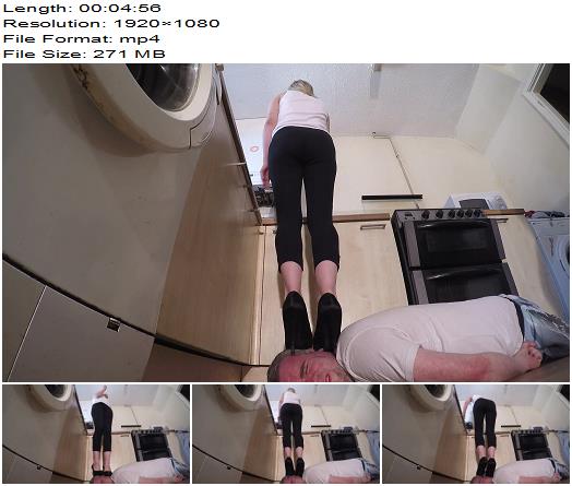 Chelsea 41  Trampled By Chelsea In Her Black Suede Platform Heels FLOOR CAM preview