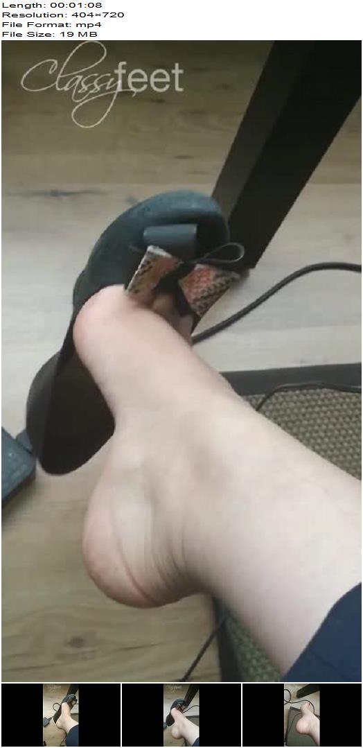 Classy Feet  Sofia 005 classyfeet0407201941452086shoeplay at the officewhat s that smell  FootJob preview