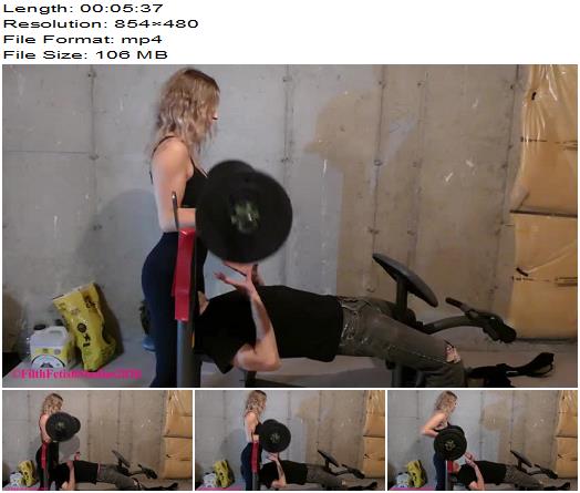 Filth Fetish Studios  Mistress Corinne  Working Out With A Sub Part 3 preview